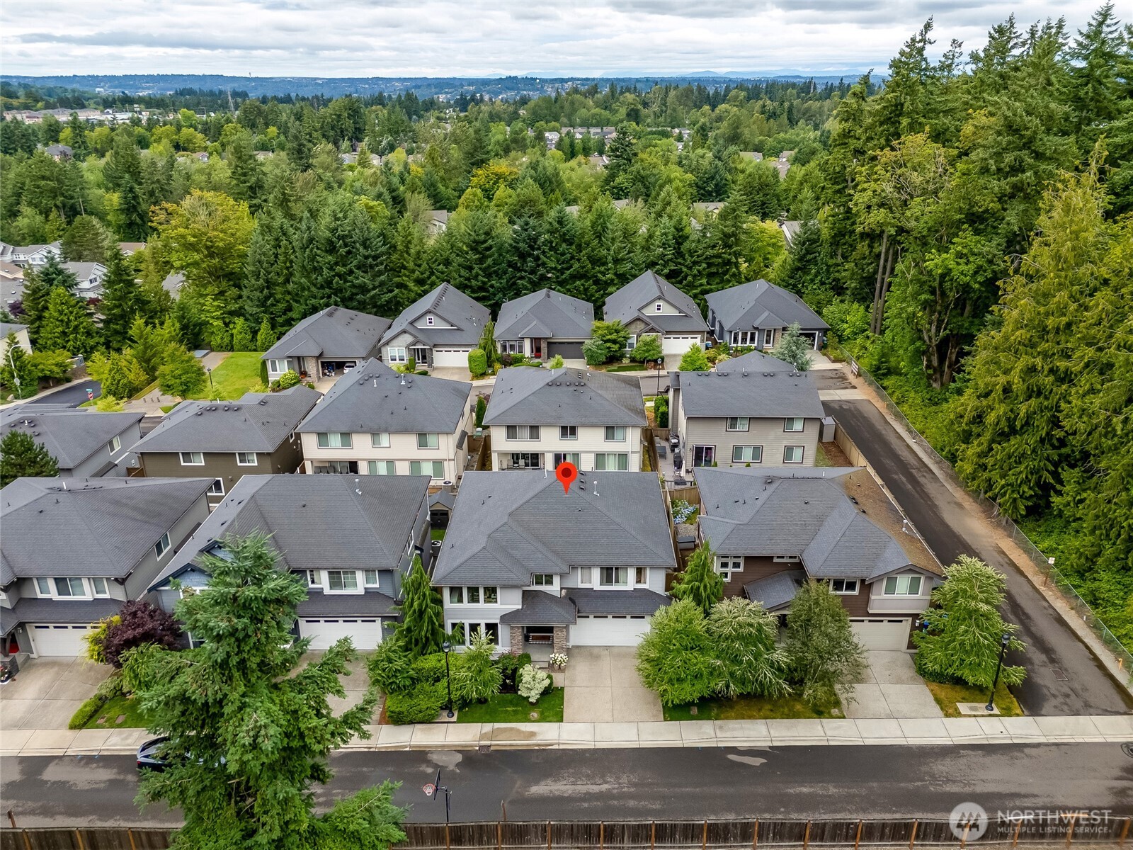 619 Graham Avenue Northeast Renton, WA 98059 - Photo 40 of 40 an aerial view of a house