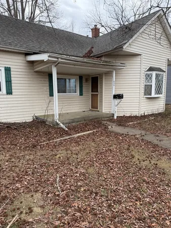 a backyard of a house