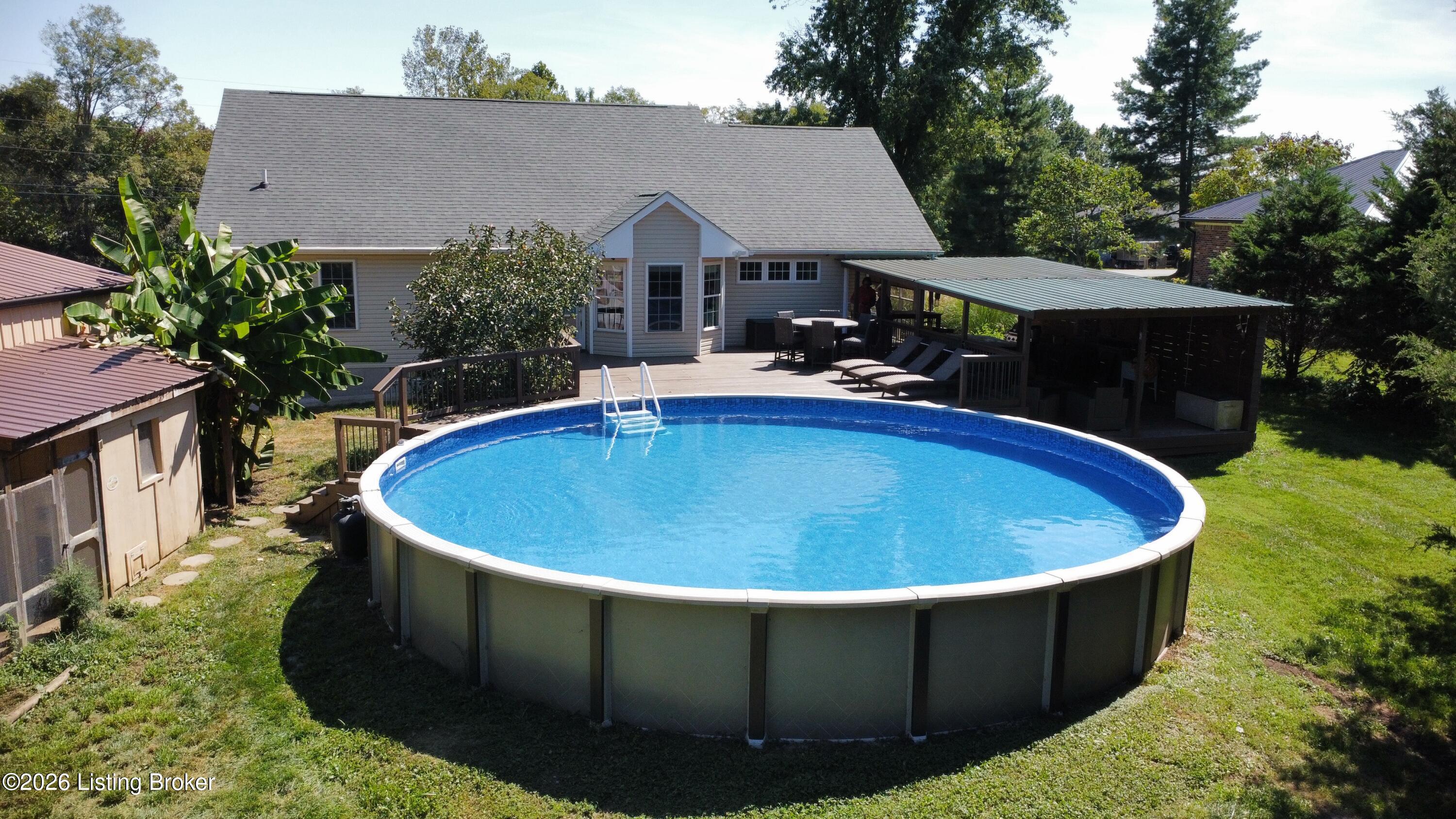 334 Cedar Run Road Pendleton, KY 40055 - Photo 3 of 45 View of backyard