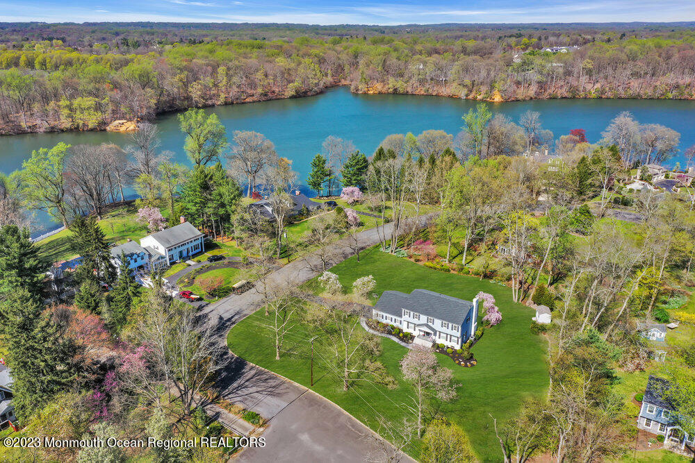 210 Richdale Road Colts Neck, NJ 07722 - Photo 2 of 40 an aerial view of ocean residential house with outdoor space