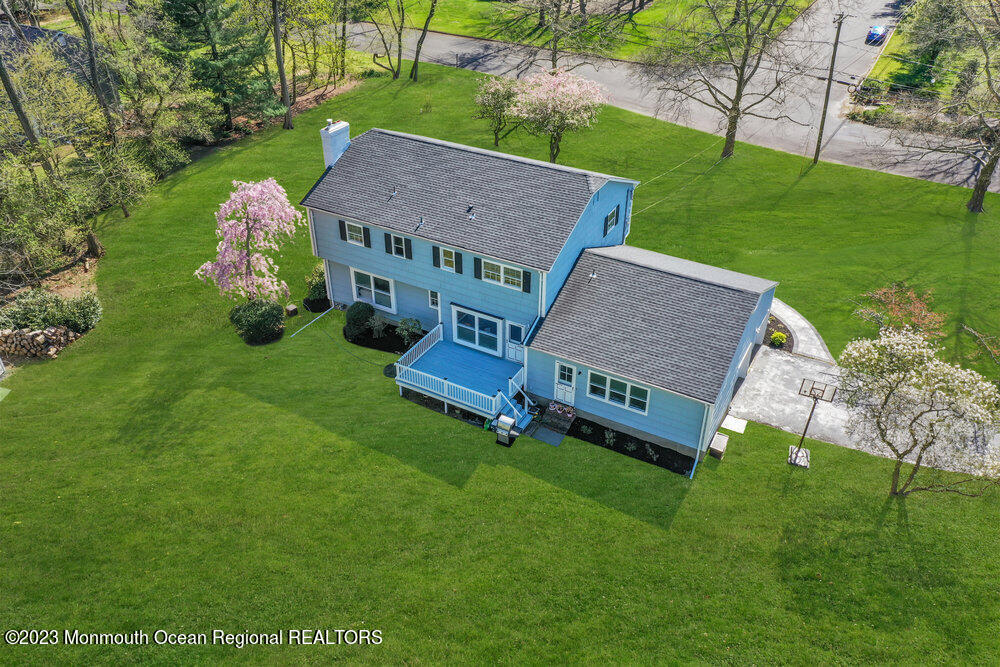 210 Richdale Road Colts Neck, NJ 07722 - Photo 38 of 40 an aerial view of a house