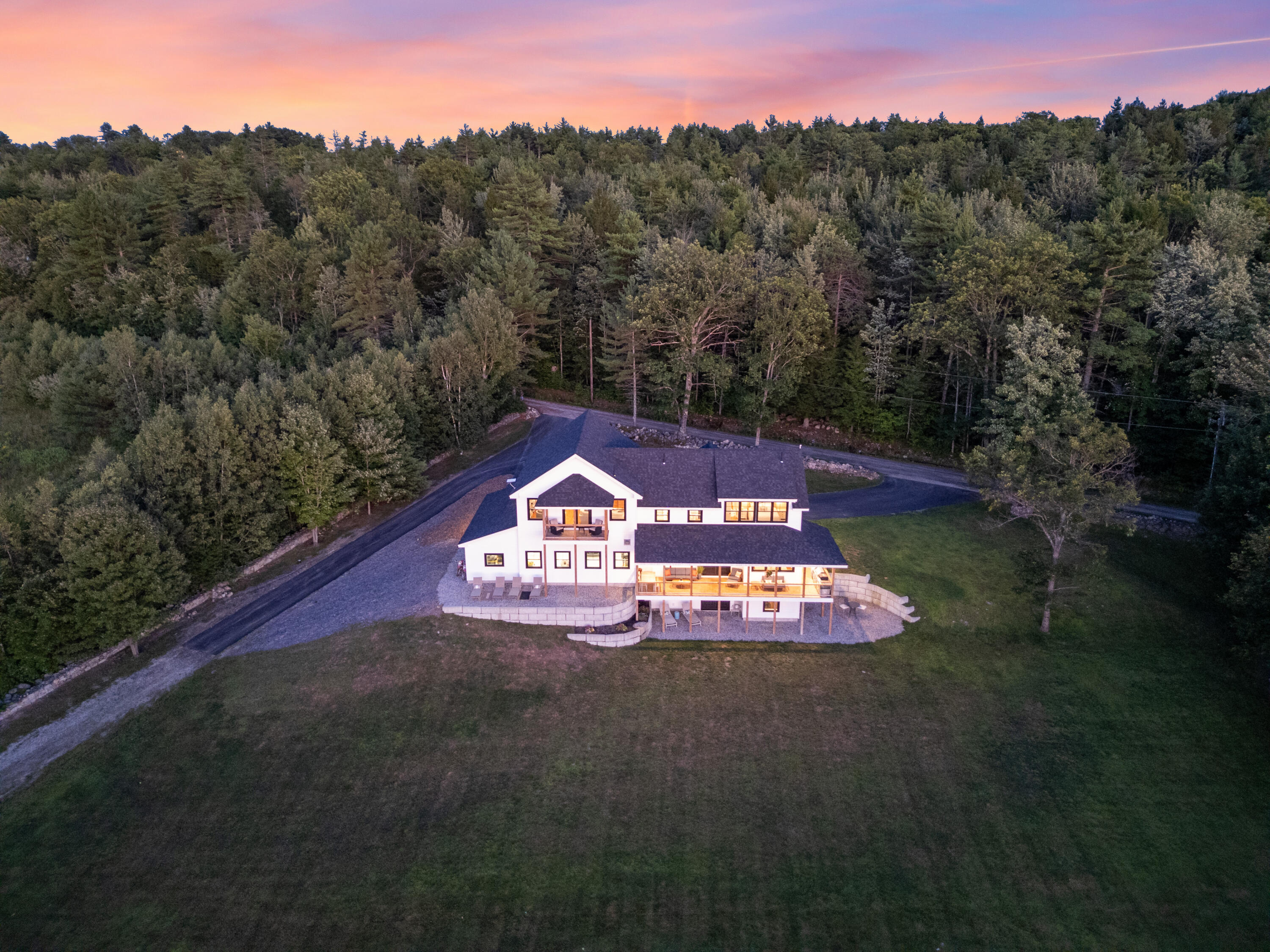 75 Ernest Day Road Hiram, ME 04041 - Photo 54 of 54 Twilight_DJI_0326
