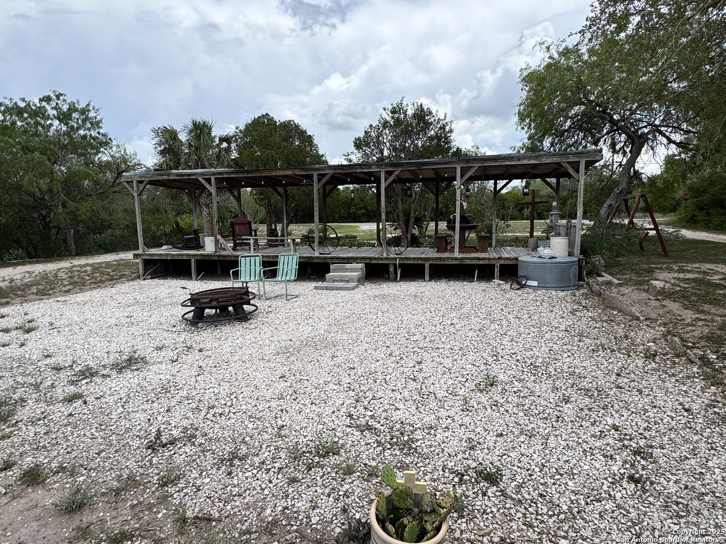 1616 Middle Road George West, TX 78022 - Photo 11 of 14 a view of outdoor space with seating area