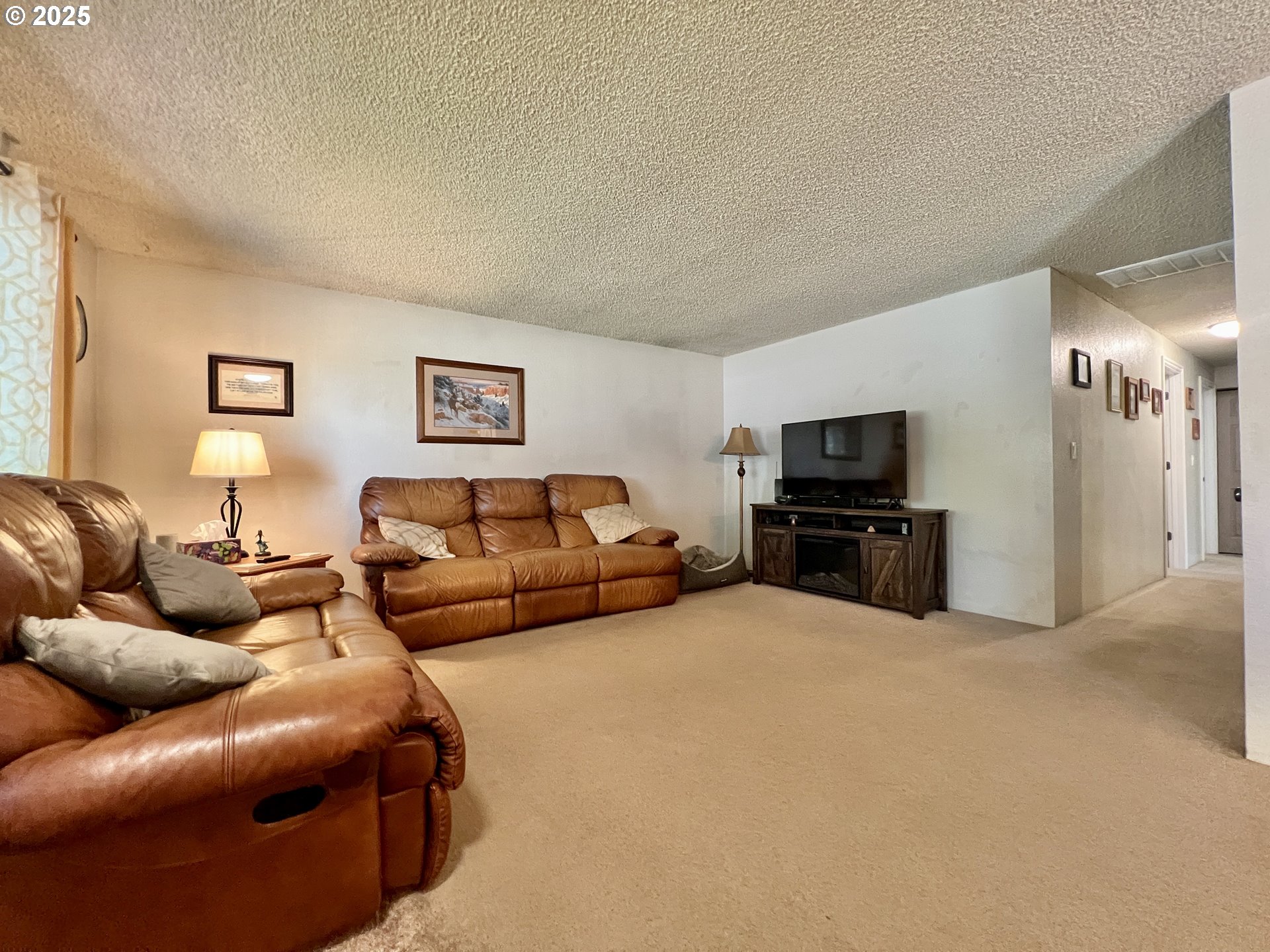 160 Heather Drive Stanfield, OR 97875 - Photo 2 of 21 a living room with furniture and a flat screen tv