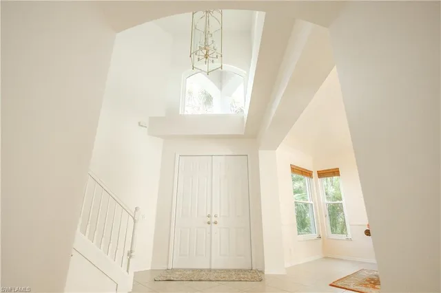 a view of front door