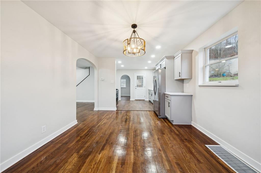 601 Milltown Road New Kensington, PA 15068 - Photo 19 of 36 a view of a room with wooden floor closet and windows