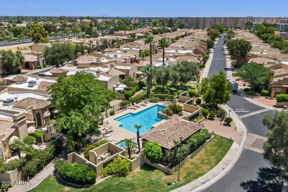 7955 East Chaparral Road, Unit 125 Scottsdale, AZ 85250 - Photo 48 of 56 Aerial Community