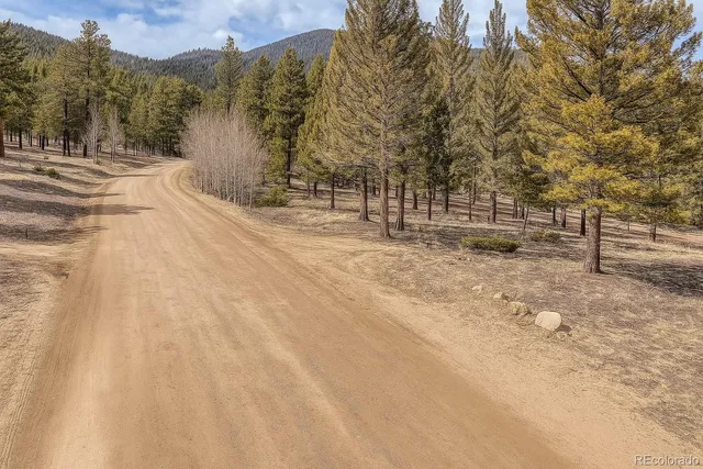 a view of empty space with mountain view