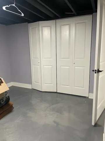 a view of empty room