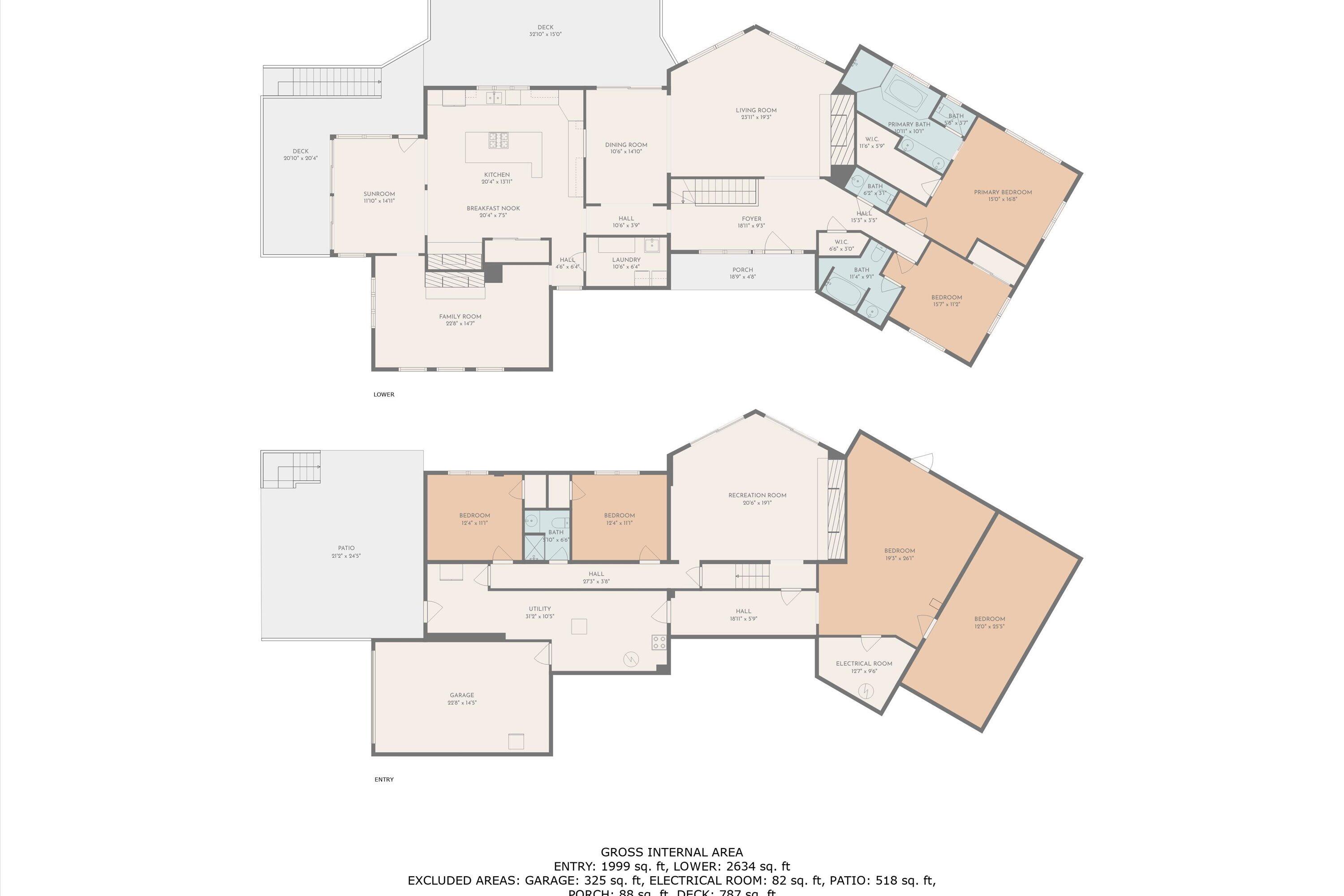 113 Ridgeway Court Moneta, VA 24121 - Photo 80 of 80 78-113 Ridgeway Ct Floor Plans