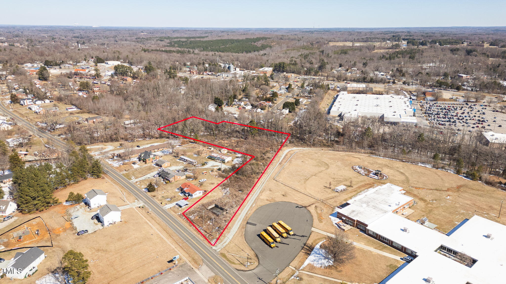 0 Garrett Street Roxboro, NC 27573 - Photo 11 of 14 an aerial view of a city