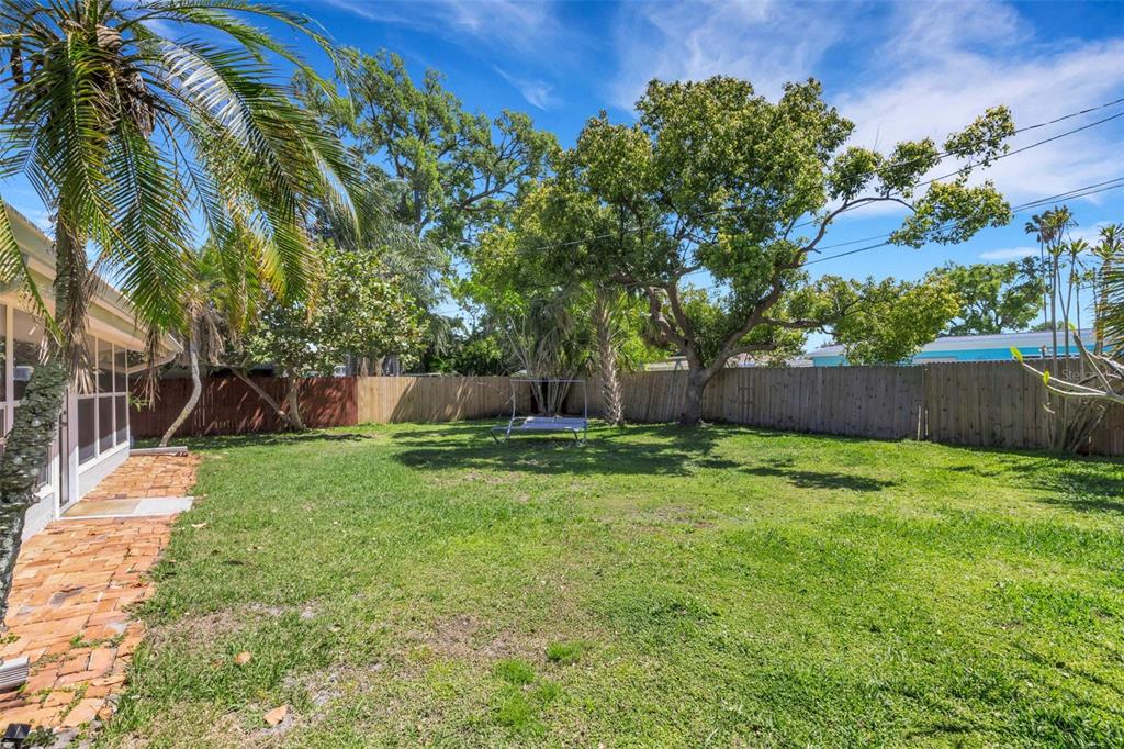11436 Ridgewood Circle Seminole, FL 33772 - Photo 36 of 38 a backyard of a house with lots of green space