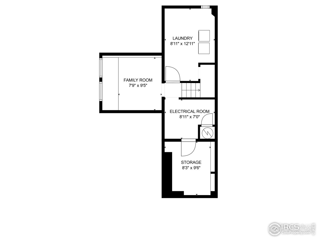 3244 Vallejo Street Denver, CO 80211 - Photo 31 of 32 a picture of a bench in a white wall