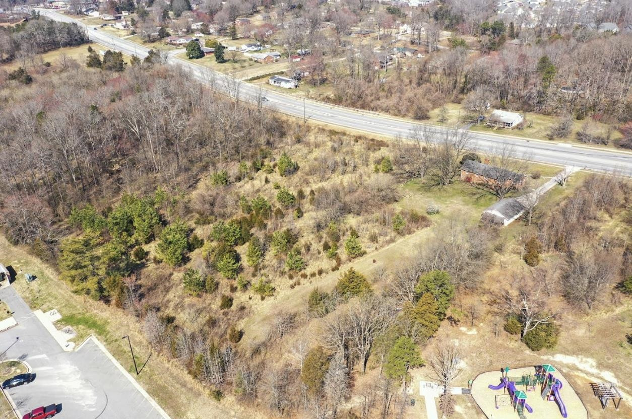 5309 Hilltop Road Greensboro, NC 27407 - Photo 3 of 8 a view of a yard with trees