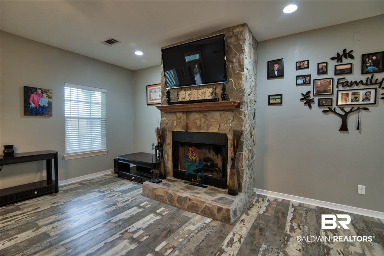 8255 Dixon Road, Unit A Bay Minette, AL 36507 - Photo 10 of 47 Woodburing Fireplace