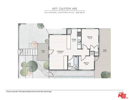 $999,000 | 4311 Clayton Avenue, Los Angeles, CA 90027