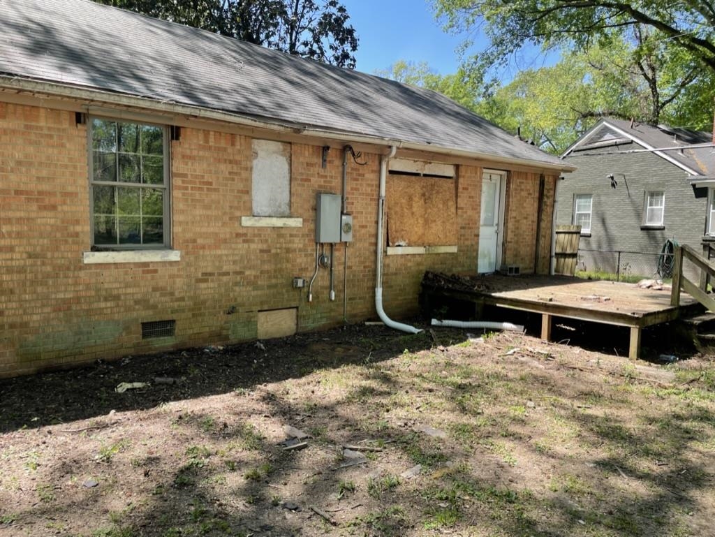 966 Goodman Street Memphis, TN 38111 - Photo 25 of 25 a view of house with backyard space and balcony