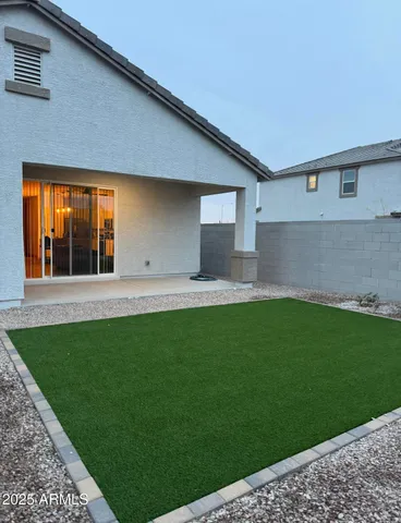 a view of outdoor space and yard