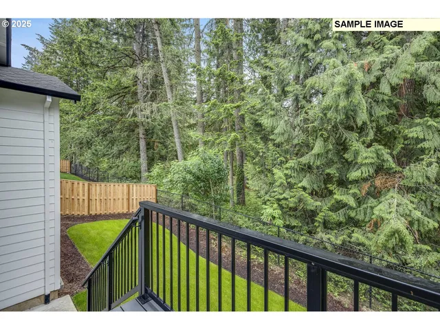 a balcony with an outdoor space