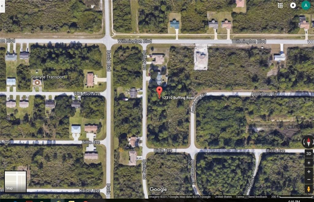 12310 Buffing Road Port Charlotte, FL 33981 - Photo 1 of 1 Build your dream vacation home right here on this oversized 120x125 lot with Central Water & Sewer!!!