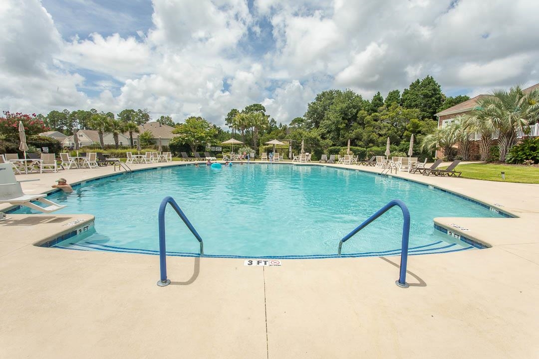 4348 Livorn Loop, Unit 41 Myrtle Beach, SC 29579 - Photo 28 of 30 Community pool featuring a patio