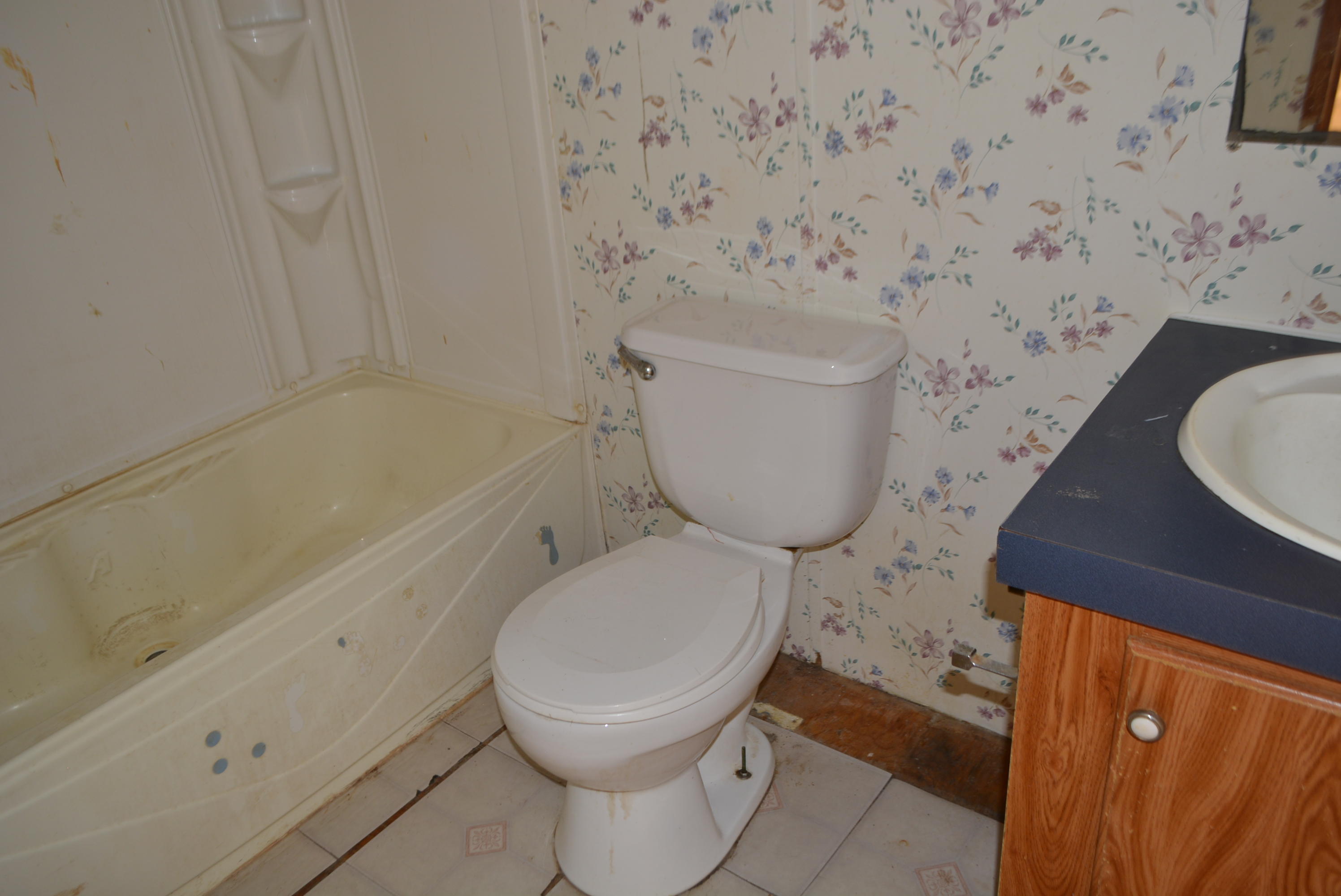 197 Ranger Road DeFuniak Springs, FL 32433 - Photo 11 of 16 a bathroom with a toilet and a bathtub
