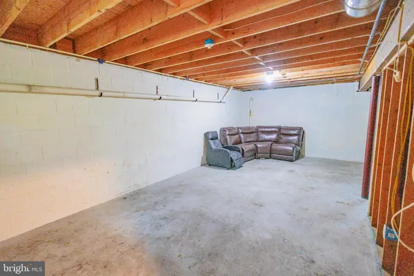 a view of a storage room