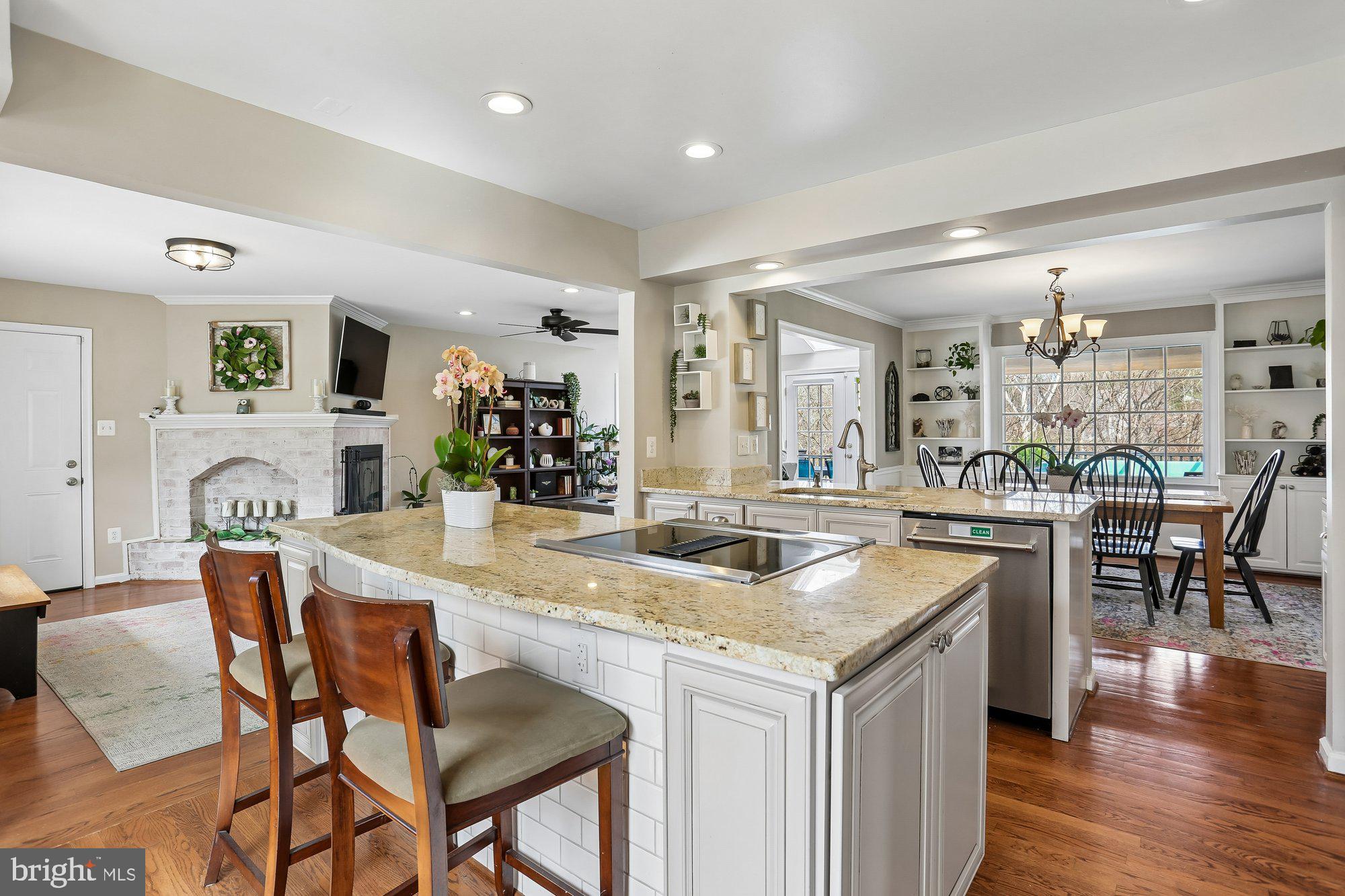 9 Midsummer Court Gaithersburg, MD 20878 - Photo 2 of 69 Remodeled kitchen with granite countertops