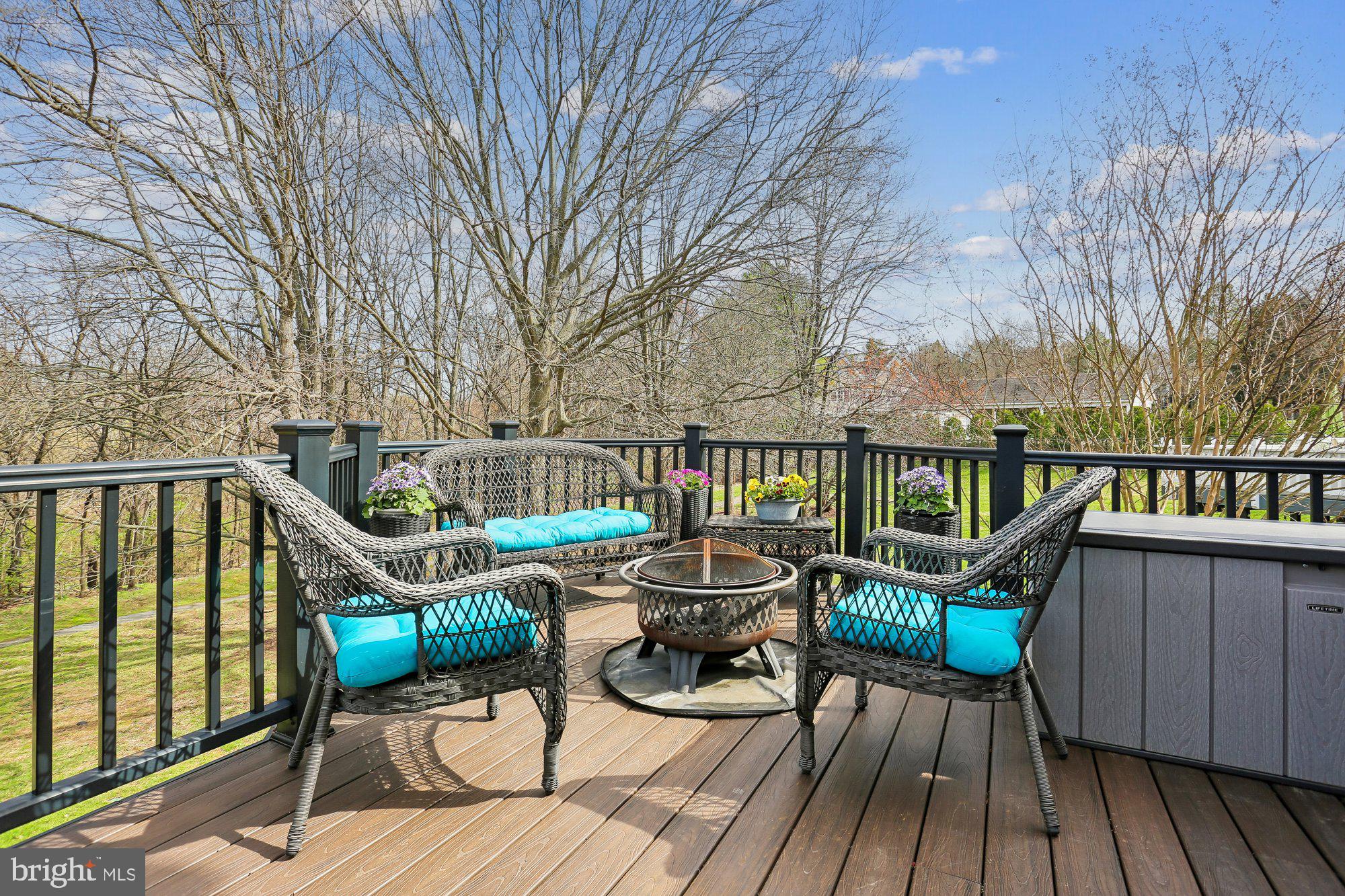 9 Midsummer Court Gaithersburg, MD 20878 - Photo 23 of 69 Elevated deck with park views