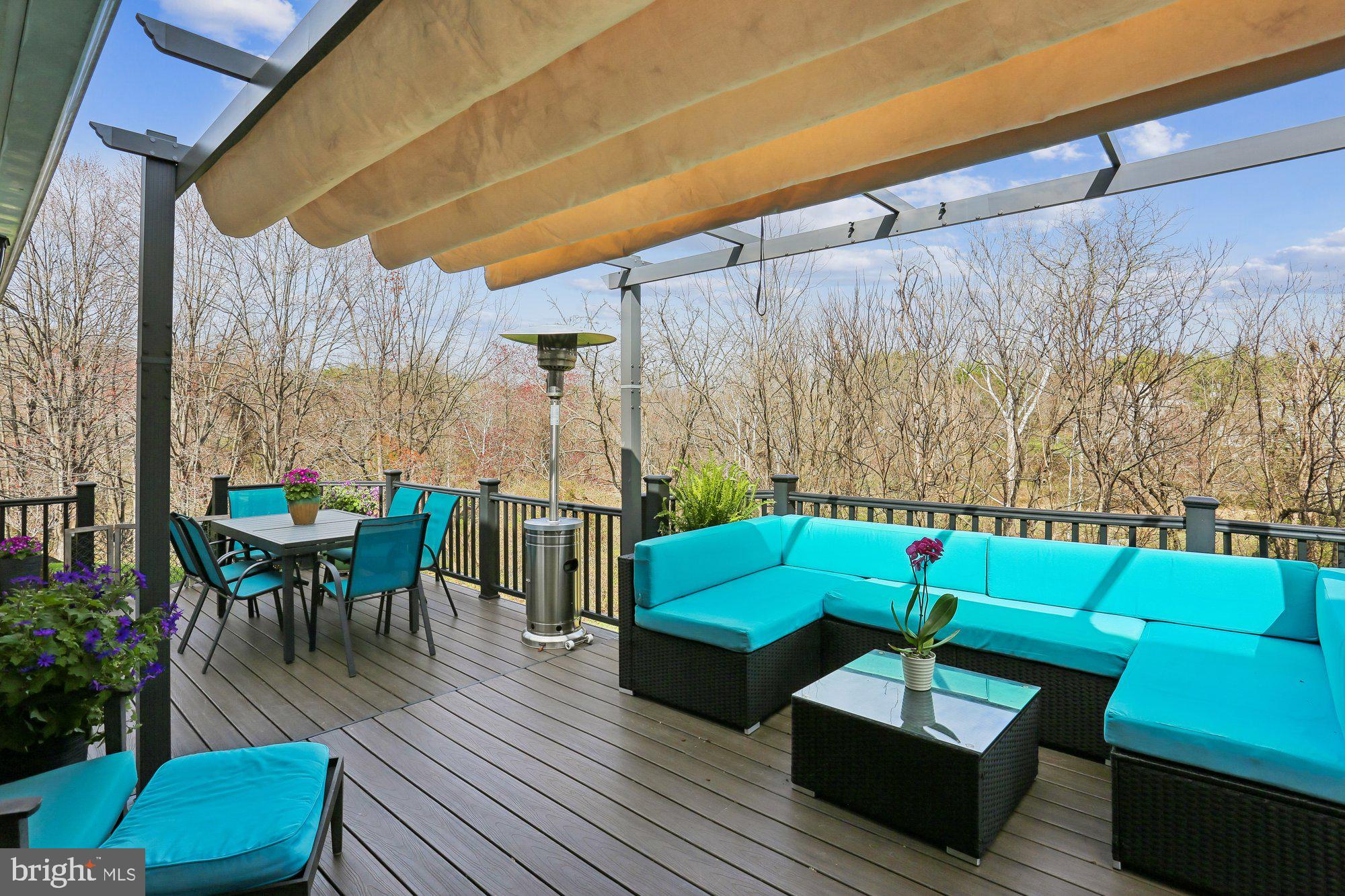 9 Midsummer Court Gaithersburg, MD 20878 - Photo 24 of 69 Deck with space for seating and dining