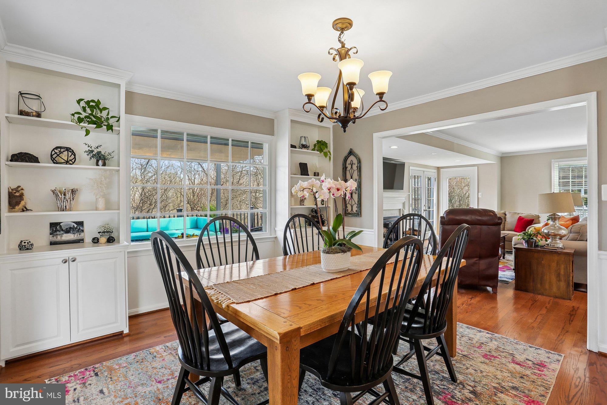 9 Midsummer Court Gaithersburg, MD 20878 - Photo 10 of 69 Dining room with picture window views