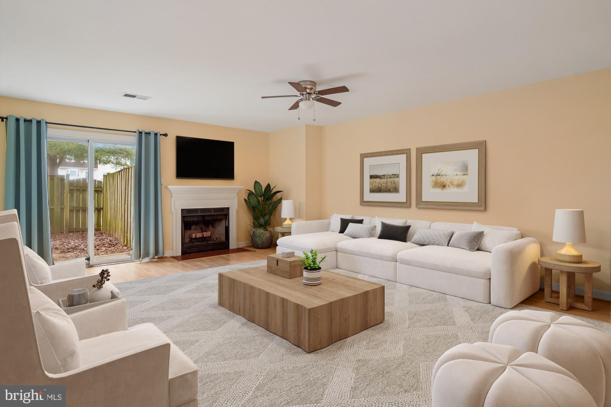 1677 Hart Court Crofton, MD 21114 - Photo 9 of 35 Living room staged