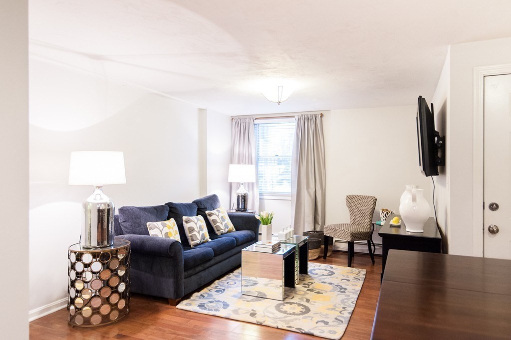 224 West Sixth Street, Unit 2 Boston, MA 02127 - Photo 4 of 18 a living room with furniture and wooden floor