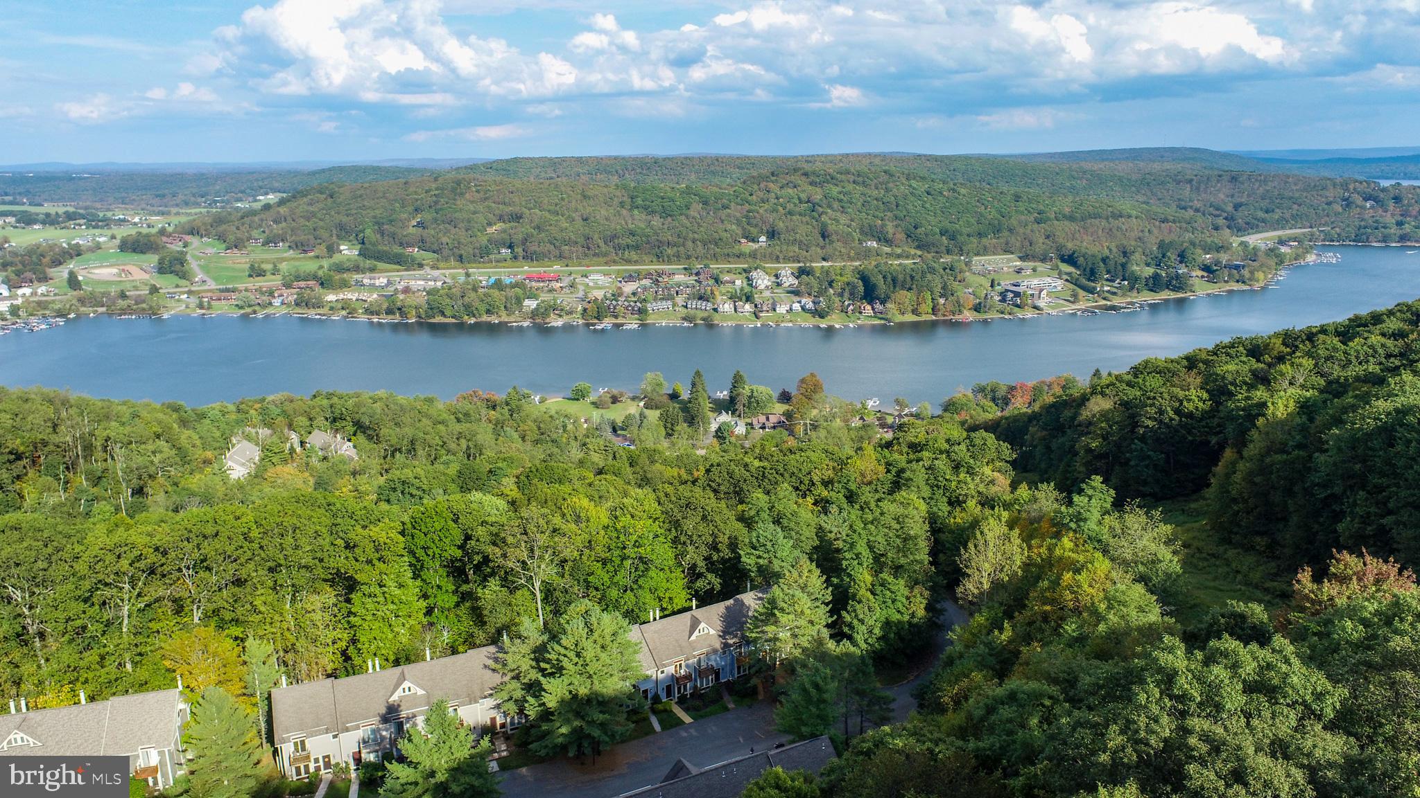 7 Winding Way, Unit 12B McHenry, MD 21541 - Photo 43 of 44 an aerial view of a house with a lake view