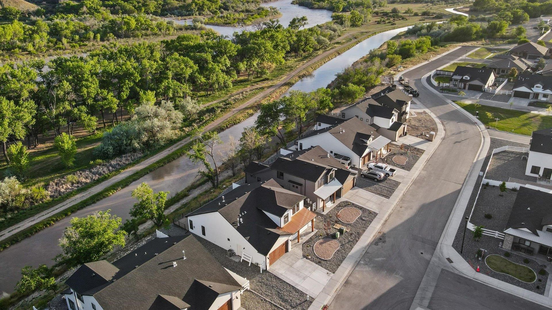745 Fairhaven Road Palisade, CO 81526 - Photo 3 of 33 an aerial view of a house with a garden