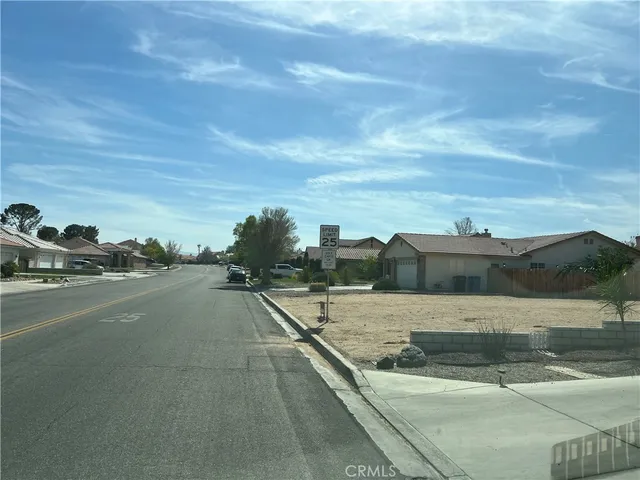 a view of a city street with a road