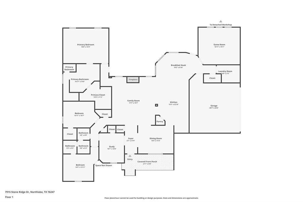 7915 Stone Ridge Drive Northlake, TX 76247 - Photo 40 of 40 a picture of a bathroom with a sink