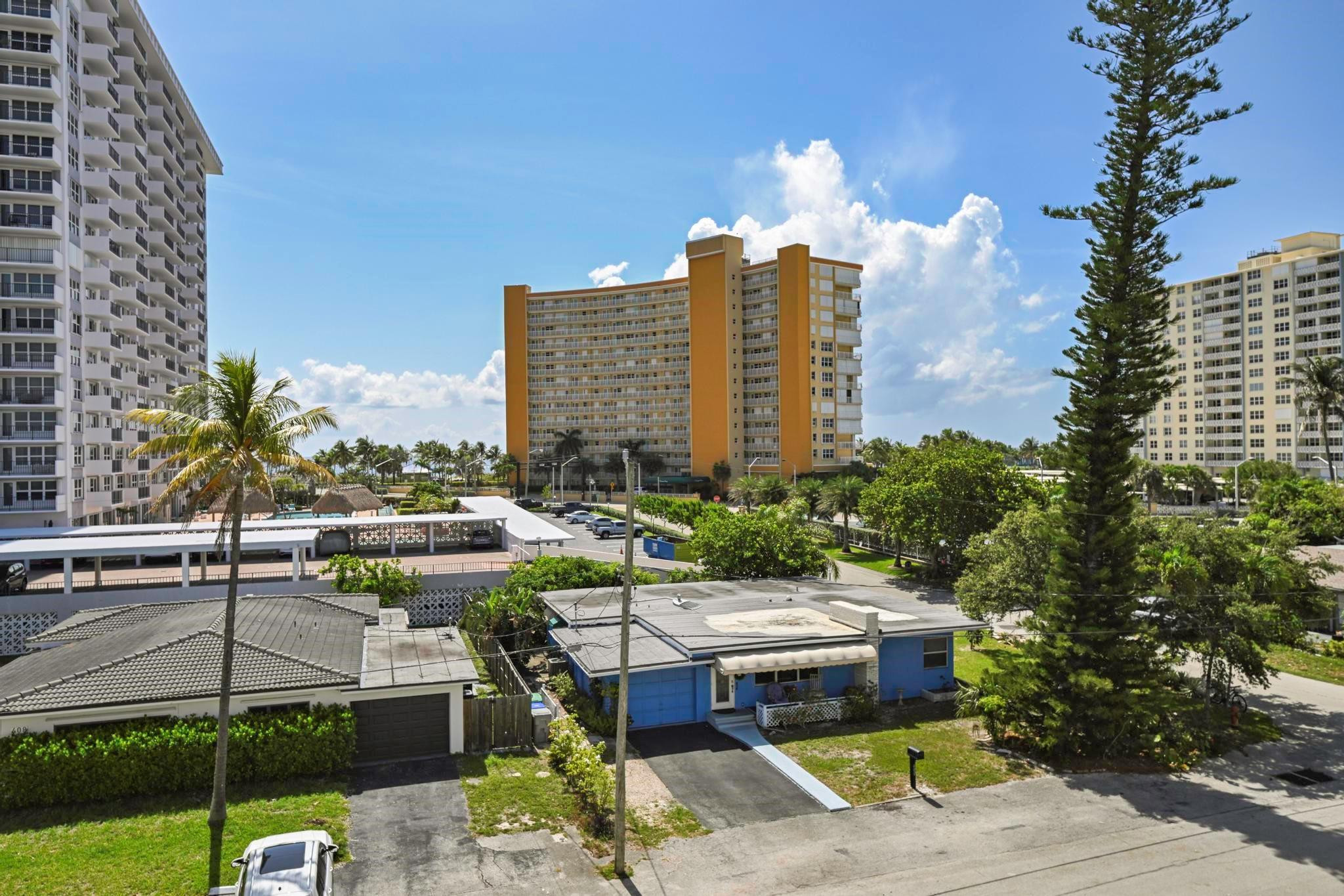 400 North Riverside Drive, Unit 404 Pompano Beach, FL 33062 - Photo 19 of 29 a view of a city with tall buildings