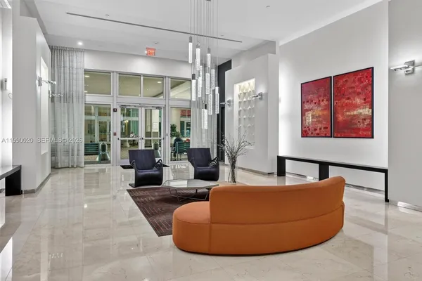 a view of empty room