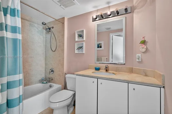 a view of building from balcony