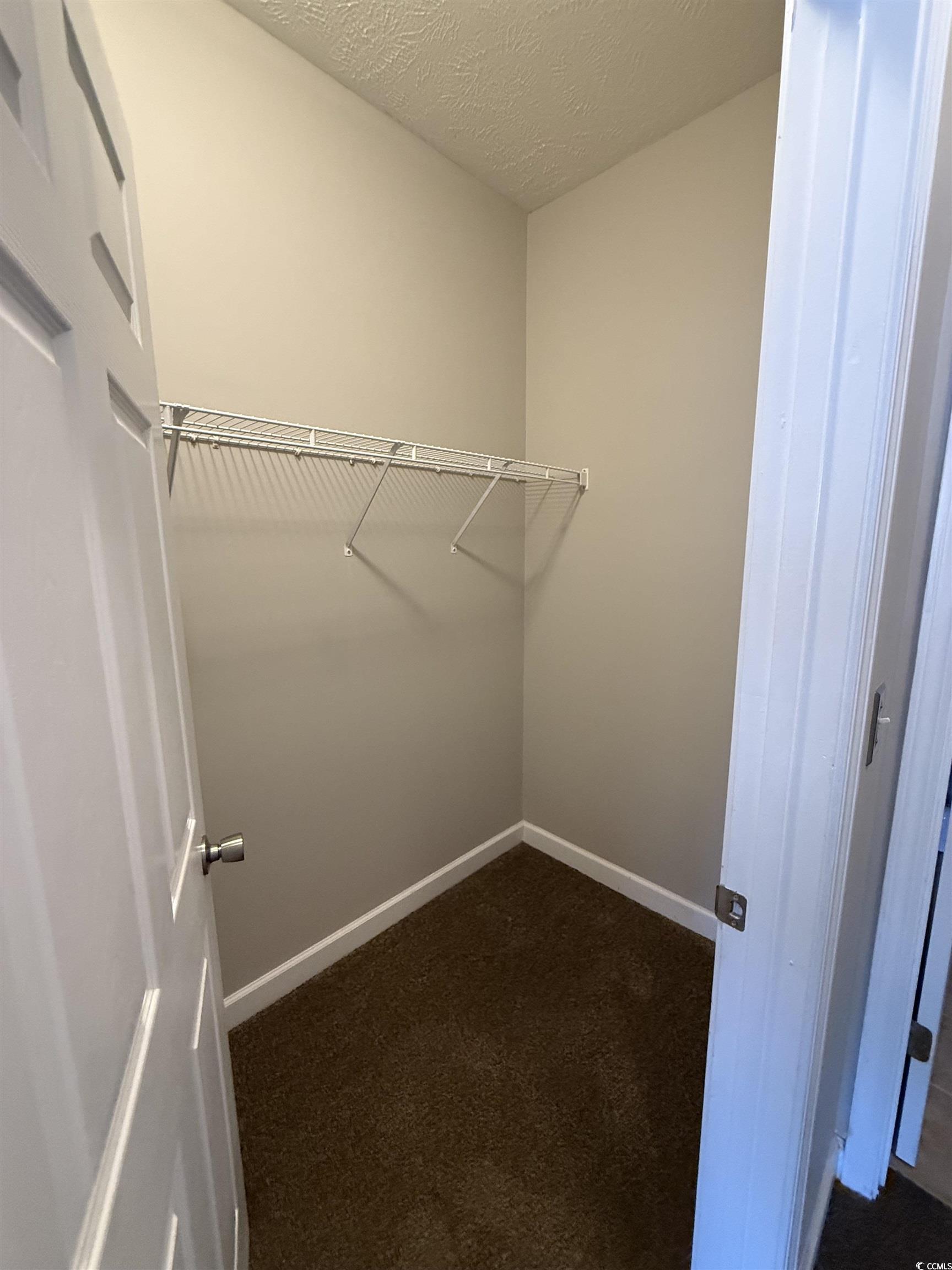 213 Wando River Road Myrtle Beach, SC 29579 - Photo 13 of 16 Walk in closet with dark carpet