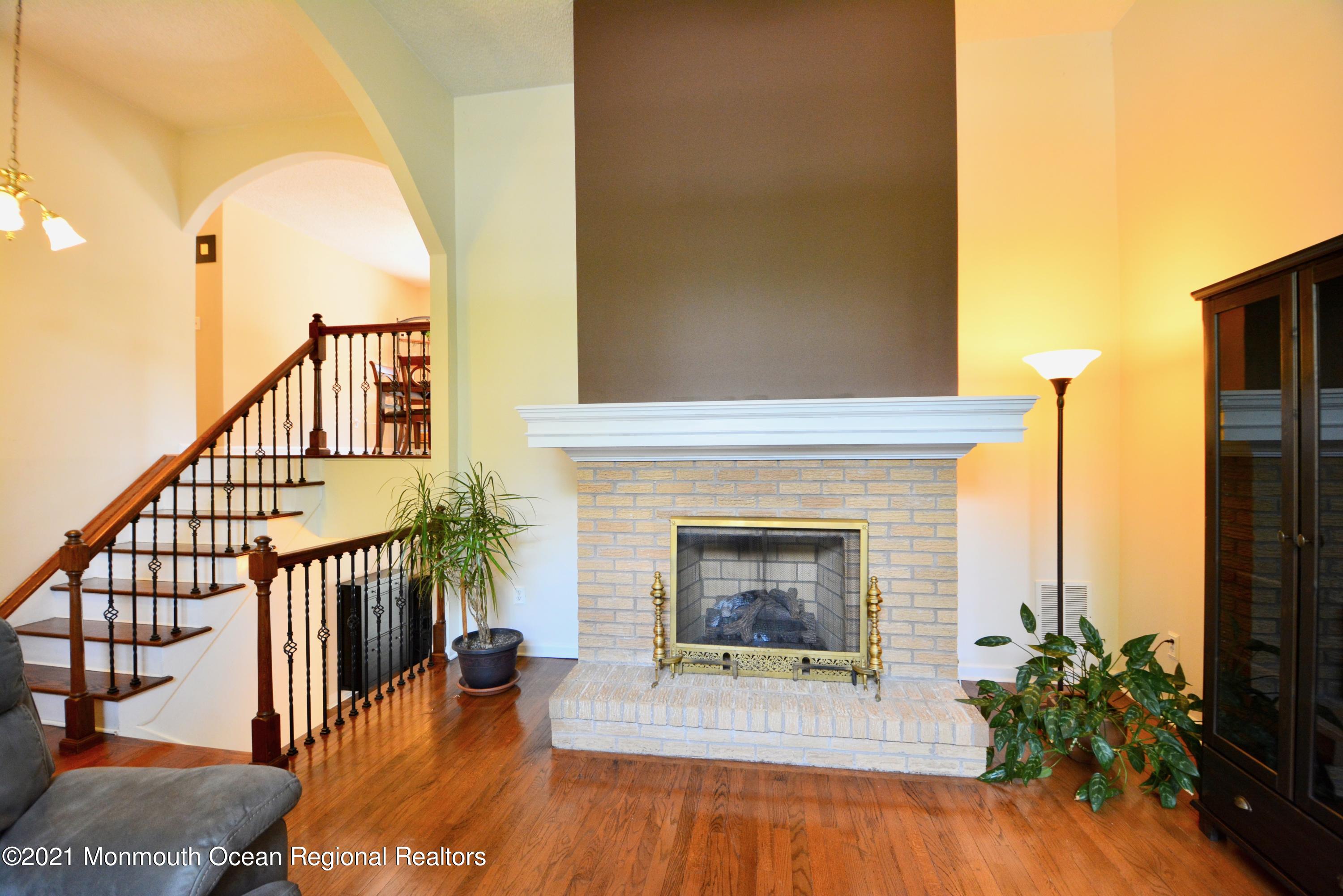 421 Union Hill Road Morganville, NJ 07751 - Photo 6 of 33 Beautiful Fireplace