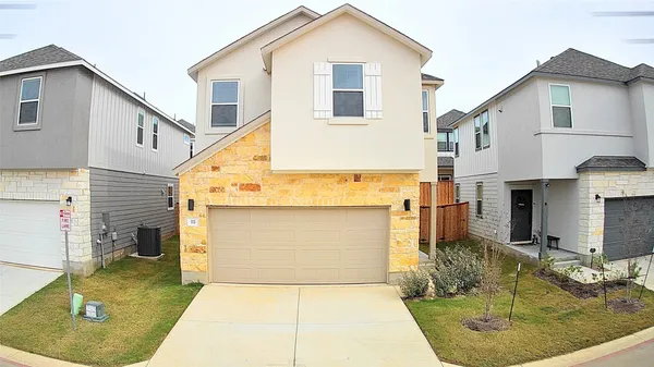a view of a house with a patio