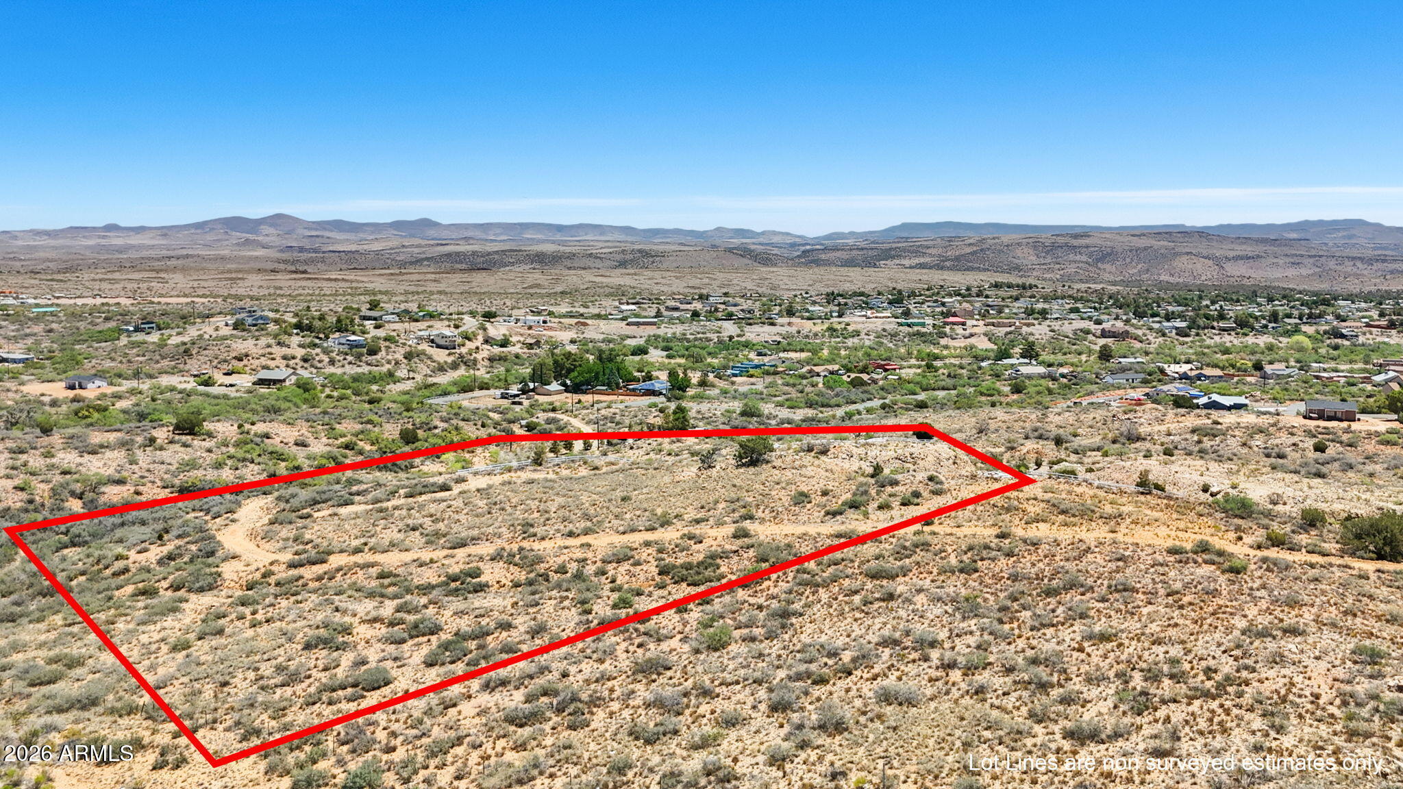 0 South Lot G - Val Vista Road, Unit G Mayer, AZ 86333 - Photo 7 of 15 an aerial view of beach and residential houses