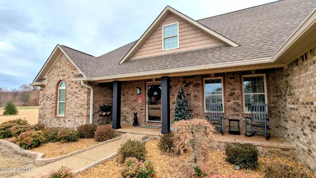 a view of a house with patio