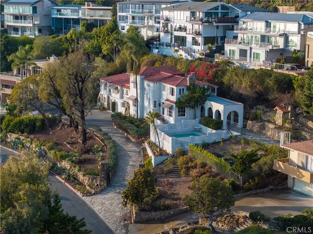a view of a city with tall buildings