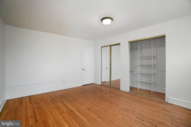wooden floor in a room