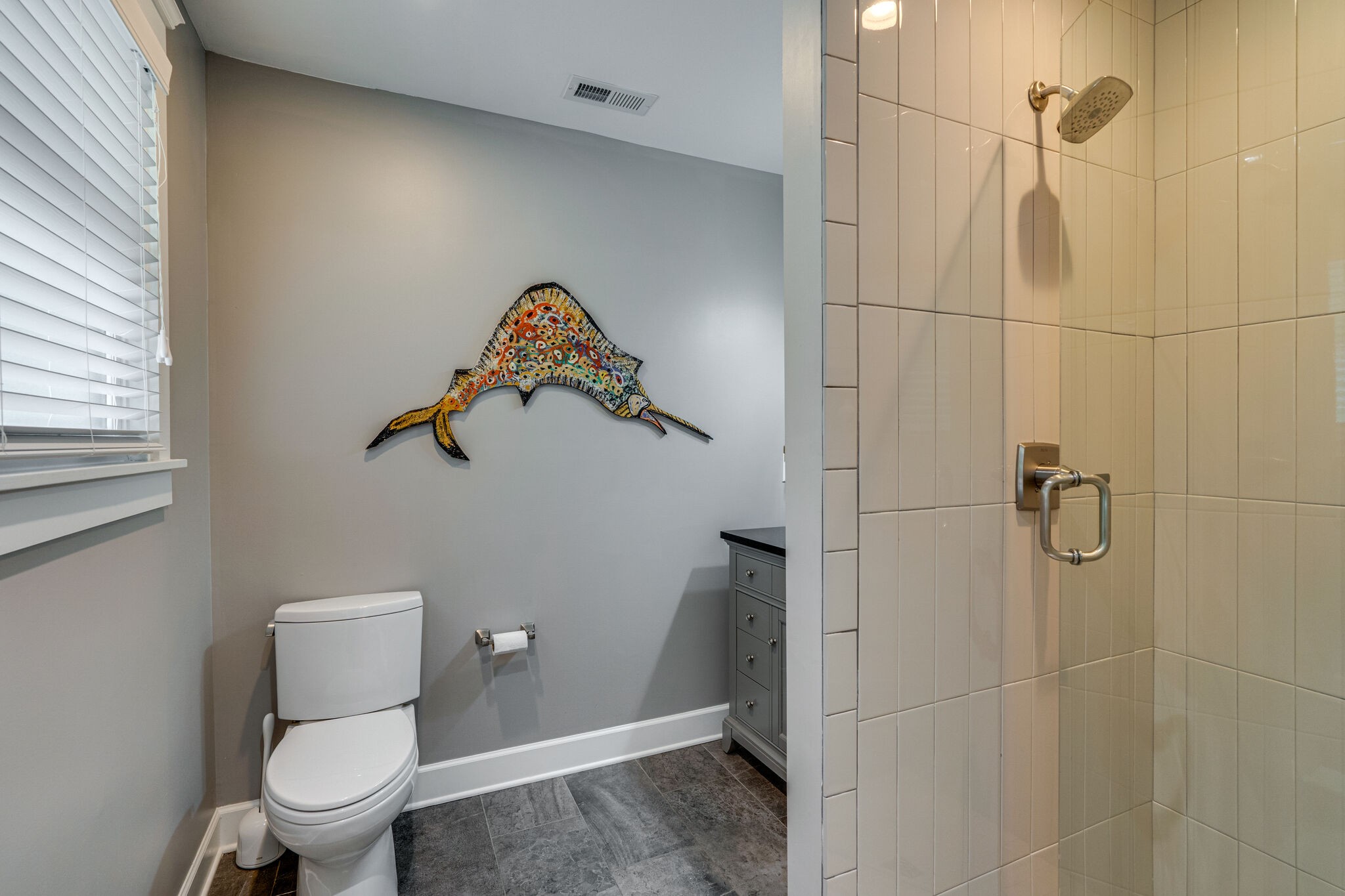 6357 Torrington Road Nashville, TN 37205 - Photo 32 of 48 a bathroom with a toilet and a shower