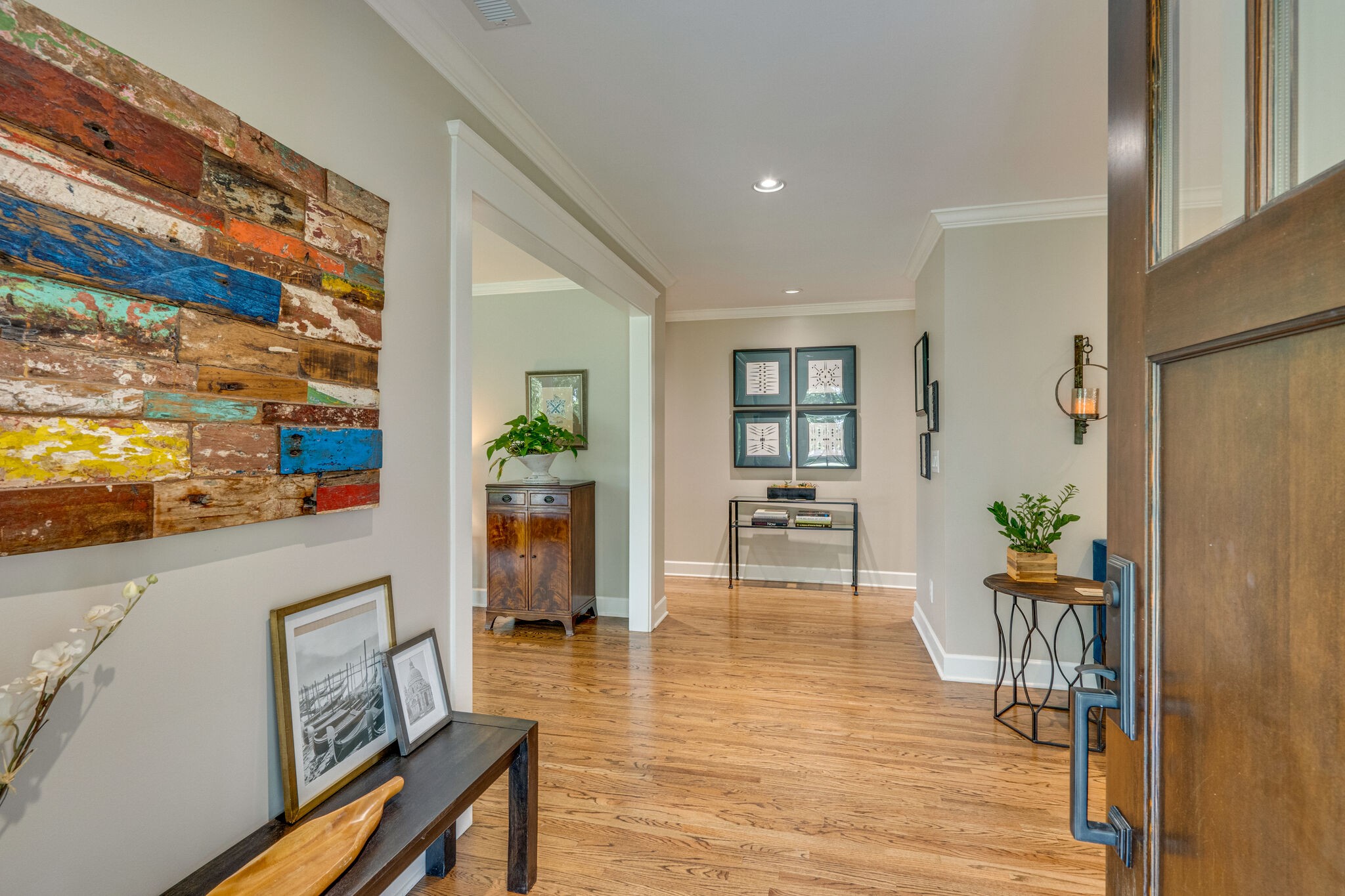 6357 Torrington Road Nashville, TN 37205 - Photo 8 of 48 a view of a livingroom with furniture and a flat screen tv