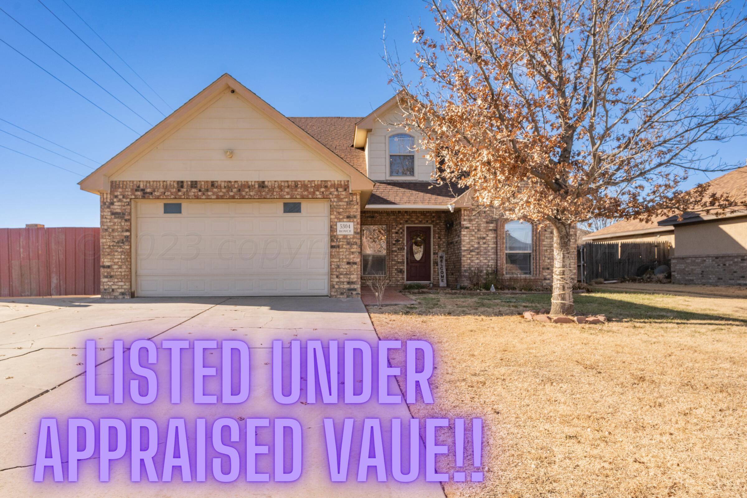 5304 Royce Drive Amarillo, TX 79110 - Photo 1 of 24 Under